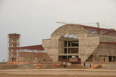 Asaba Airport right during construction