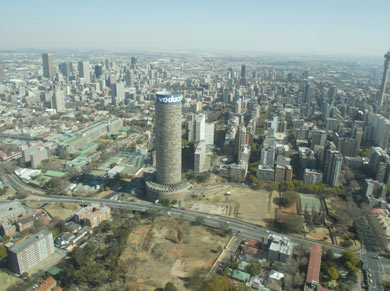 Views of Johannesburg's cbd